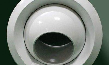 球型喷射风口 圆形调节风口 球型电动喷射风口 出风口厂家现货 安装方便