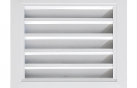 铝合金外墙百叶 自垂百叶 铝合金百叶窗 单层自垂百叶 通风可调剂百叶窗