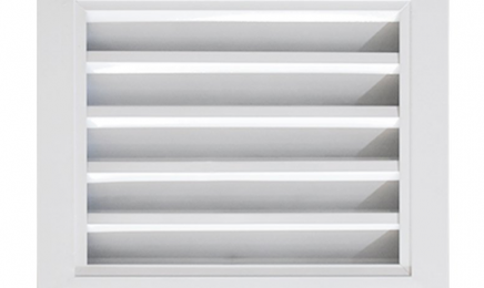 铝合金手动百叶窗 空调围挡安装生产厂家 双层外墙锌钢百叶窗
