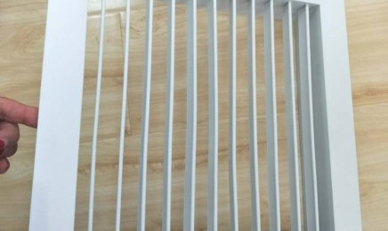 空调出风口 铝合金单层百叶风口