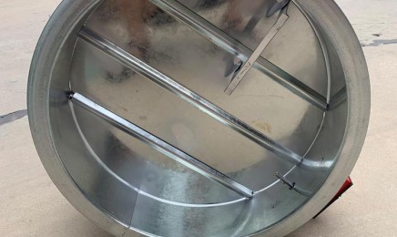 圆形防火阀不锈钢3C调节阀 耐高温耐腐蚀支持定制不锈钢旋起式止回阀 生产厂家 加工定制