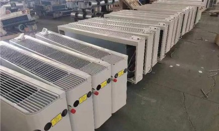 立式明装风机盘管 水暖空调 低噪节能 制冷暖适用多场所