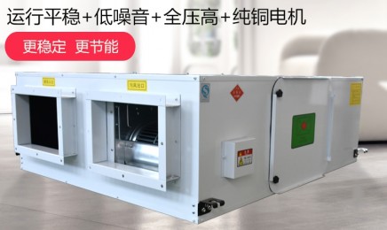 吊顶式新风换气机 家用 商用全热交换新风系统 加厚板材 高效节能