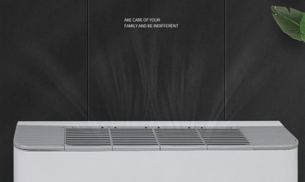 立式明装风机盘管 冷热水暖空调 低噪节能 快速制冷暖适用多场所