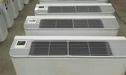立式明装风机盘管 用在卧室里噪音低冷暖两用