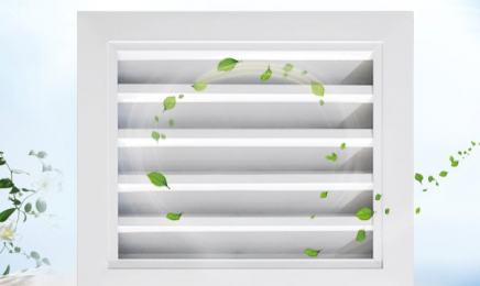 厂家供应 铝合金防雨百叶 通风系统风口 方形百叶风口 ABS回风口