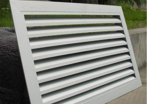 单层双层铝合金百叶 外墙适用铝制百叶 抗风防雨耐磨耐腐蚀