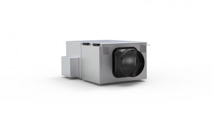 静音单向流新风机商用净化新风系统管道抽风机家用强力送风机