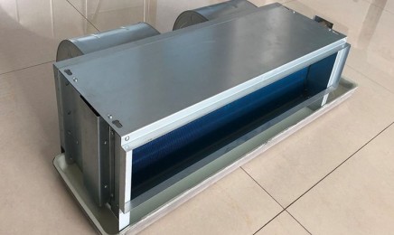 中央水暖空调带回风箱室内机  超薄低噪音卧式暗装风机盘管