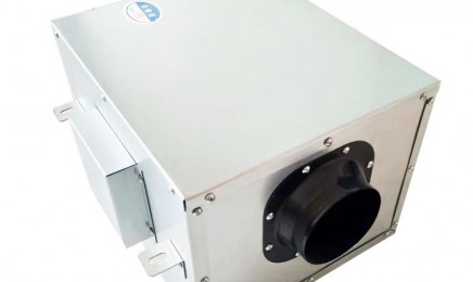 单向流高速增压排风强压力新风换气机 系统过滤全热交换器 静音管道新风换气机