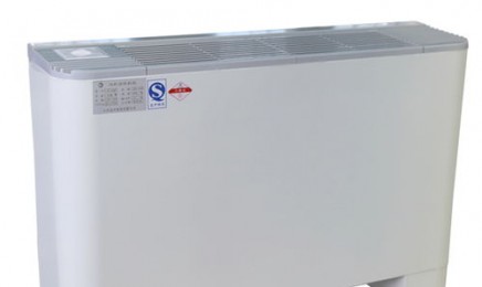 立式明装风机盘管 冷暖两用中央空调斜上出风 低噪音 纯铜电机