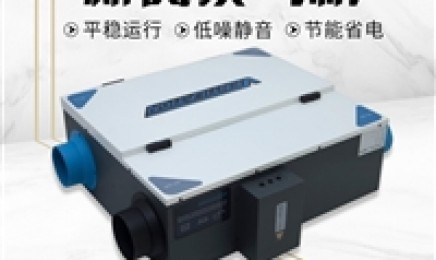 吸顶式新风换气机 中央空调双向流新风机组 工业厂房车间新风系统